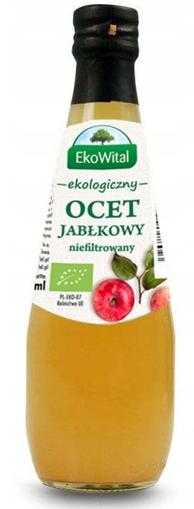 Ocet jabłkowy 6% niefiltrowany BIO 300ml