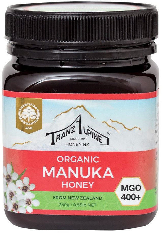 Miód manuka mgo 400+ bio 250 g
