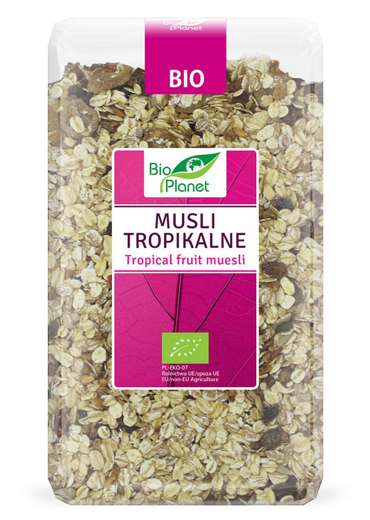 Musli tropikalne bio 600 g - Bio Planet
