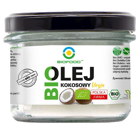 Olej kokosowy virgin bio 180 ml