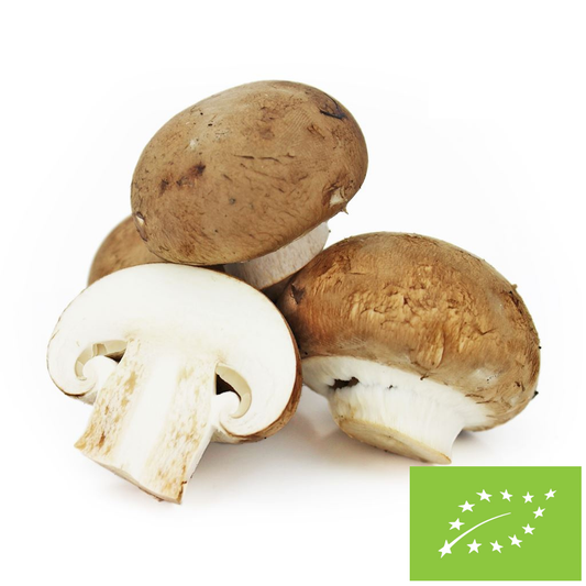 Pieczarki brązowe świeże BIO Polska - około 3 kg