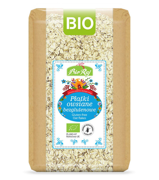 Płatki owsiane bezglutenowe BIO 1 kg